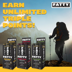 FATTY SMOKED MEAT STICKS - Earn UNLIMITED TRIPLE POINTS